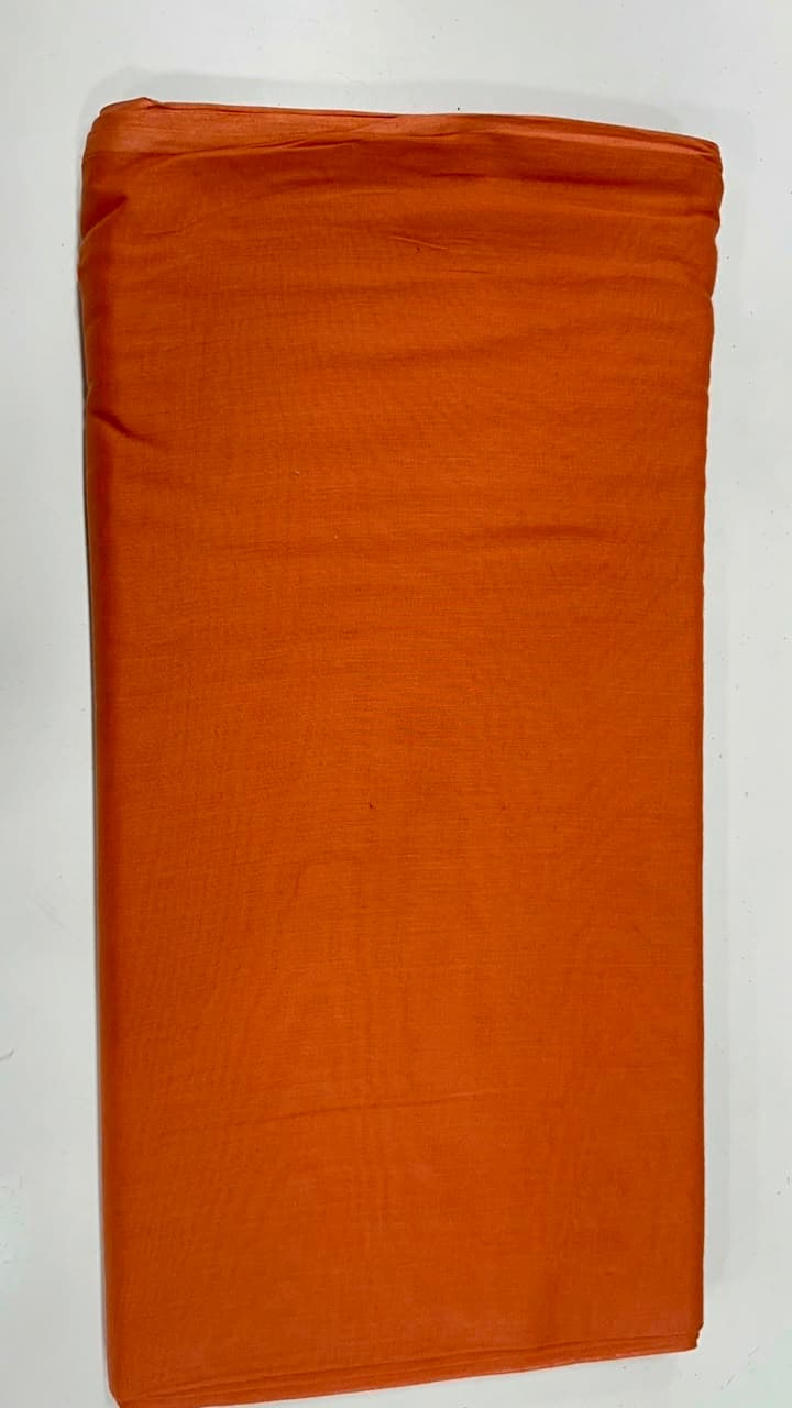 Terracotta Orange Full Voile turban by Rubab, view 2