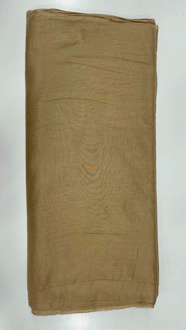 Khaki Brown Full Voile turban by Rubab, view 2