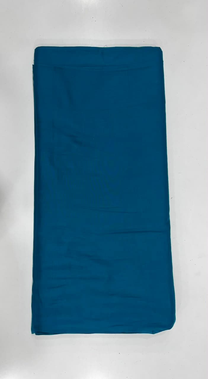 Deep Teal Full Voile turban by Rubab, view 2