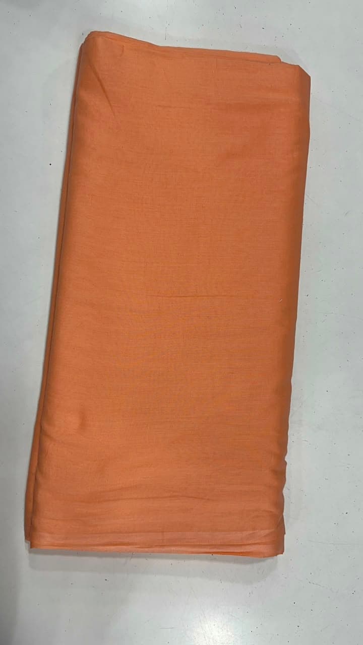 Peach Orange Full Voile turban by Rubab, view 2