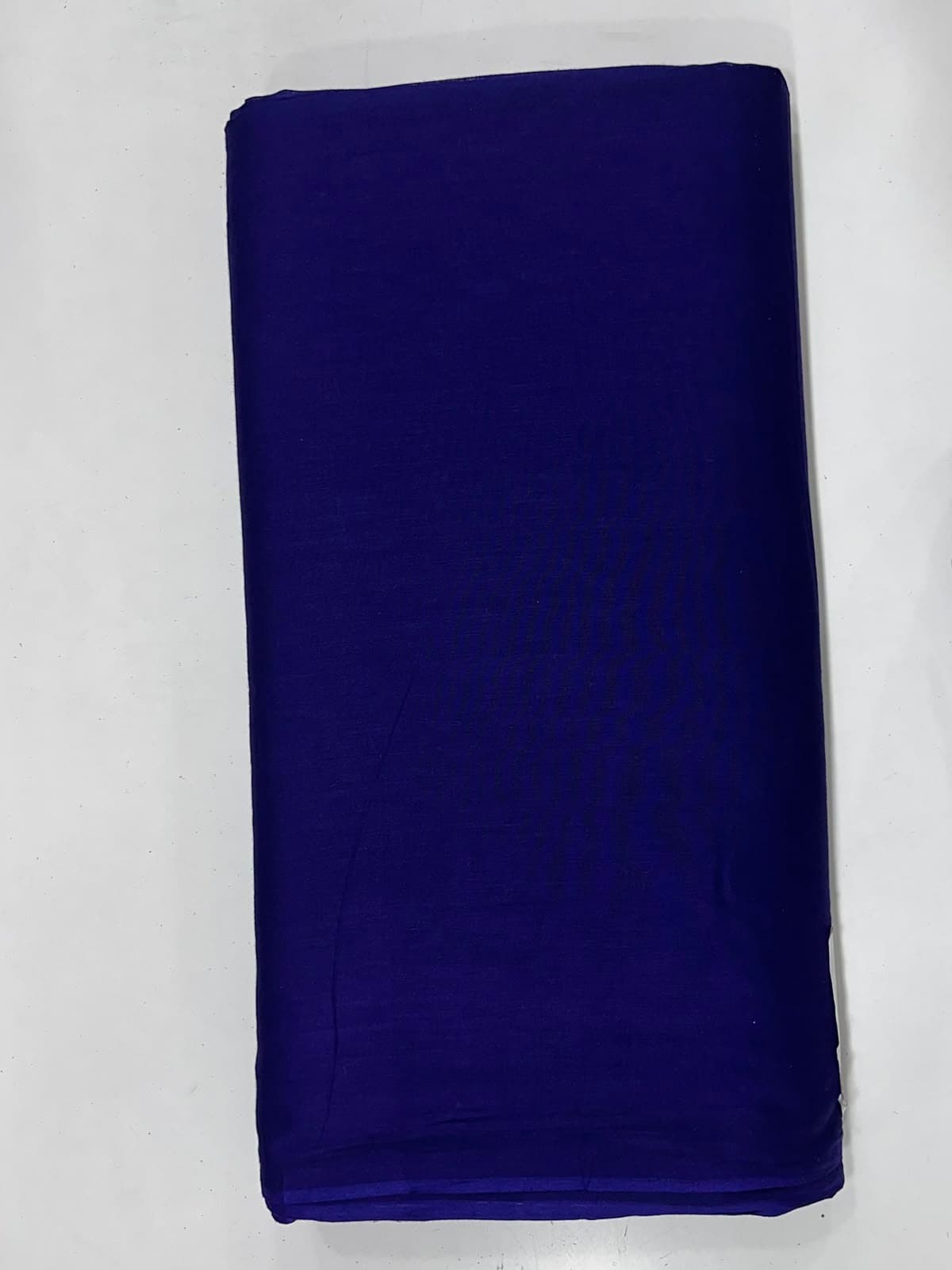 Royal Blue Rubia Voile turban by Rubab, view 2