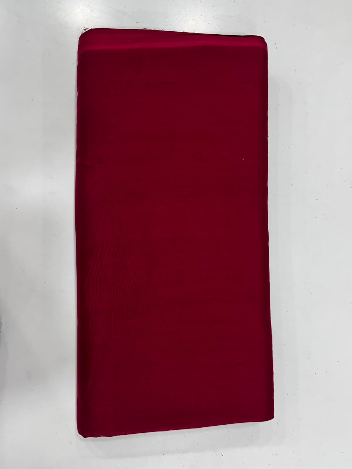 Deep Crimson Rubia Voile turban by Rubab, view 2